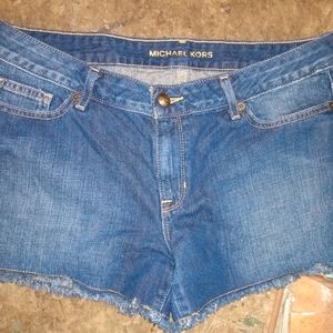 Michael Kors Shorts Women Denim Blue